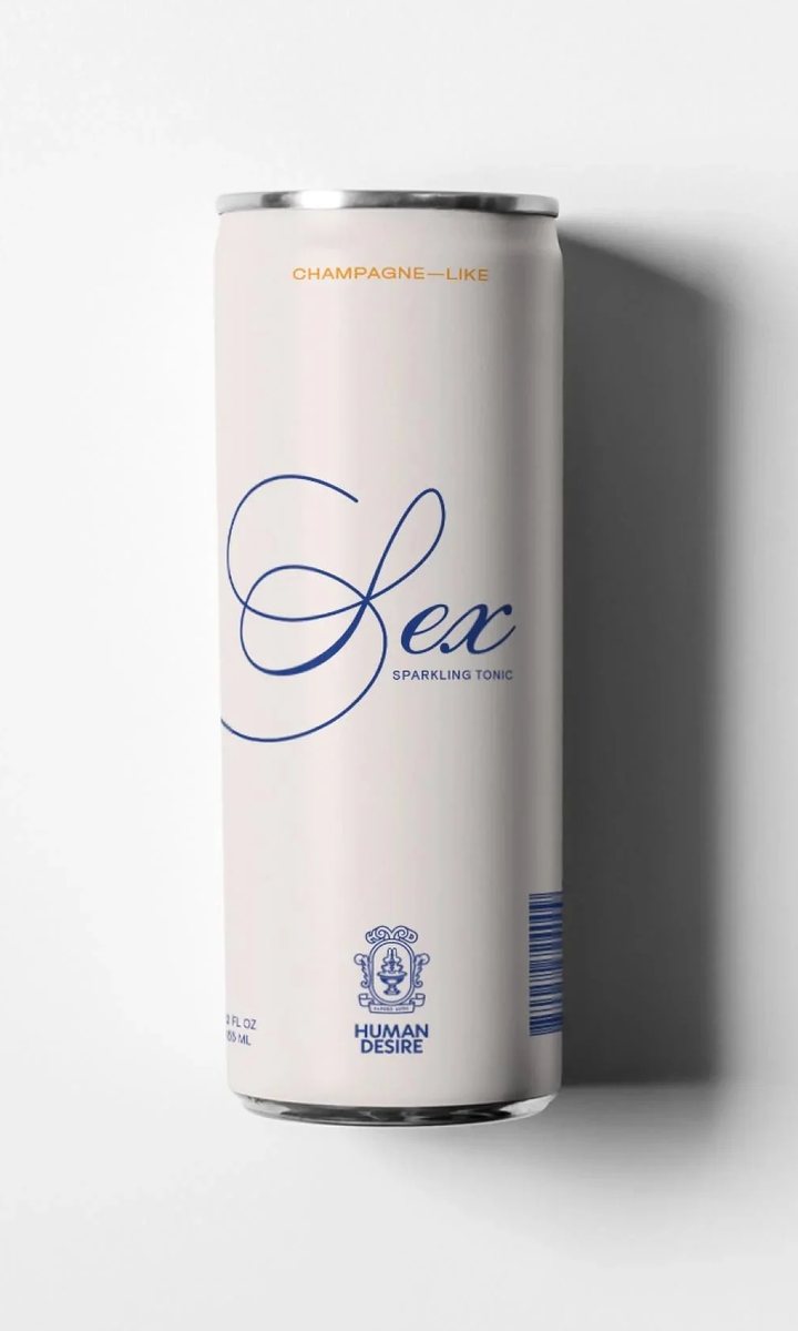 Human Desire Sex sparkling tonic can