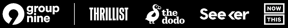 Group Nine, Thrillist, The Dodo, Seeker and NowThis logos